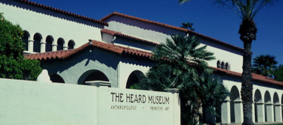 entrance to the heard museum phoenix